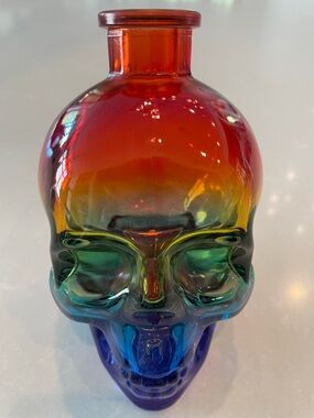 Rainbow Crystal Skull